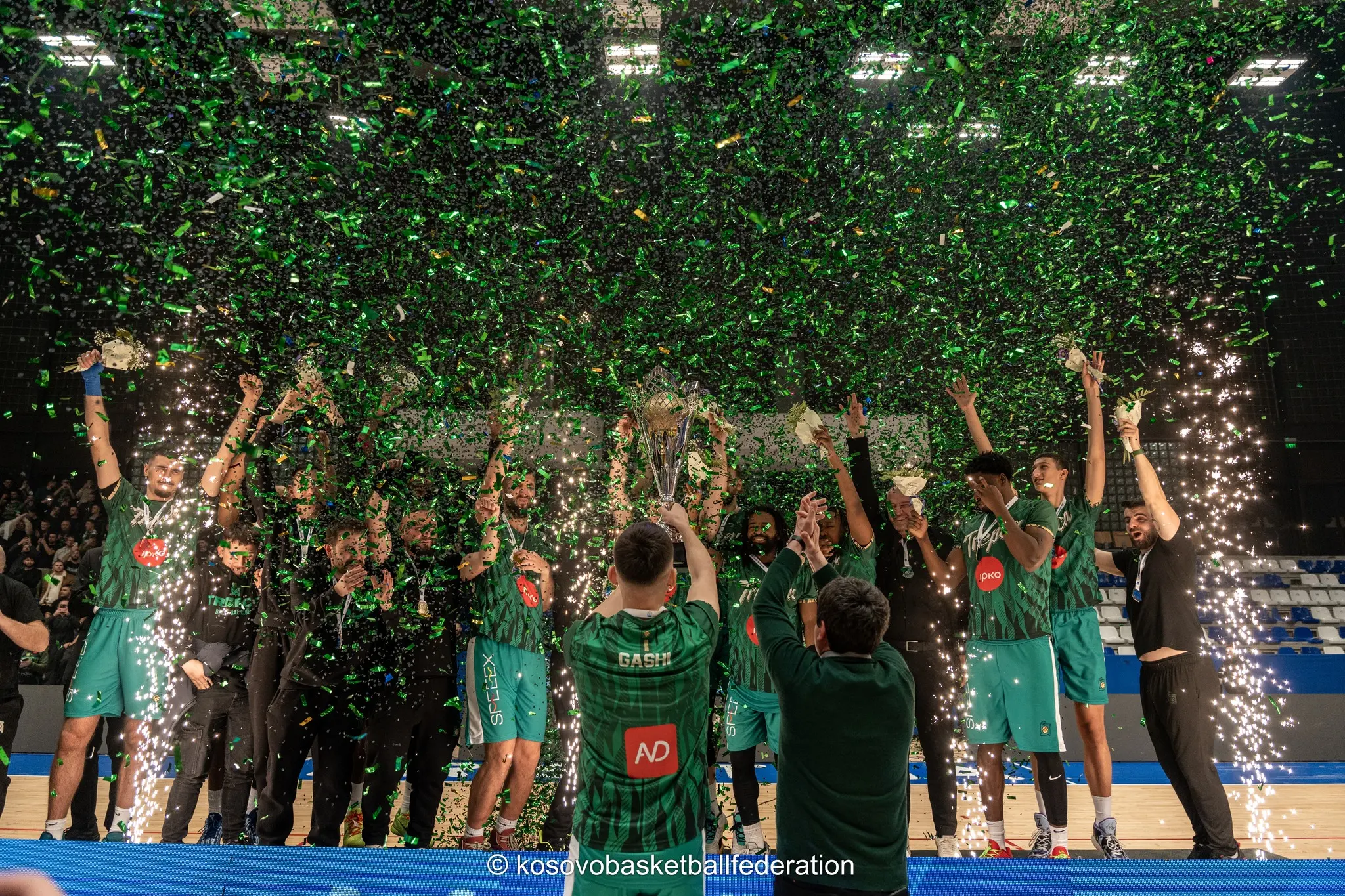 Pamje nga ndeshja finale e Kupës, Trepça Bashkimi